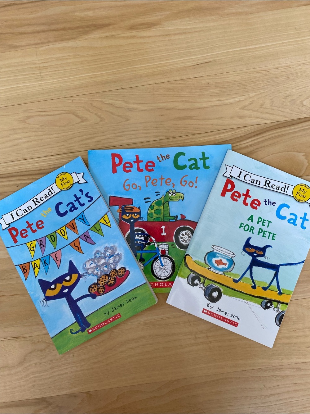 Pete the Cat Books Lot of 3 Books Preloved